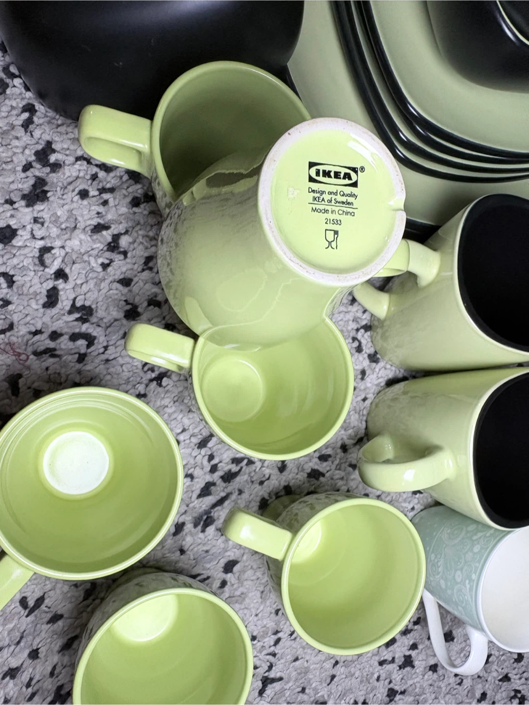 16 pcs. Hearthstone Stoneware and IKEA Mug Set - photo 4