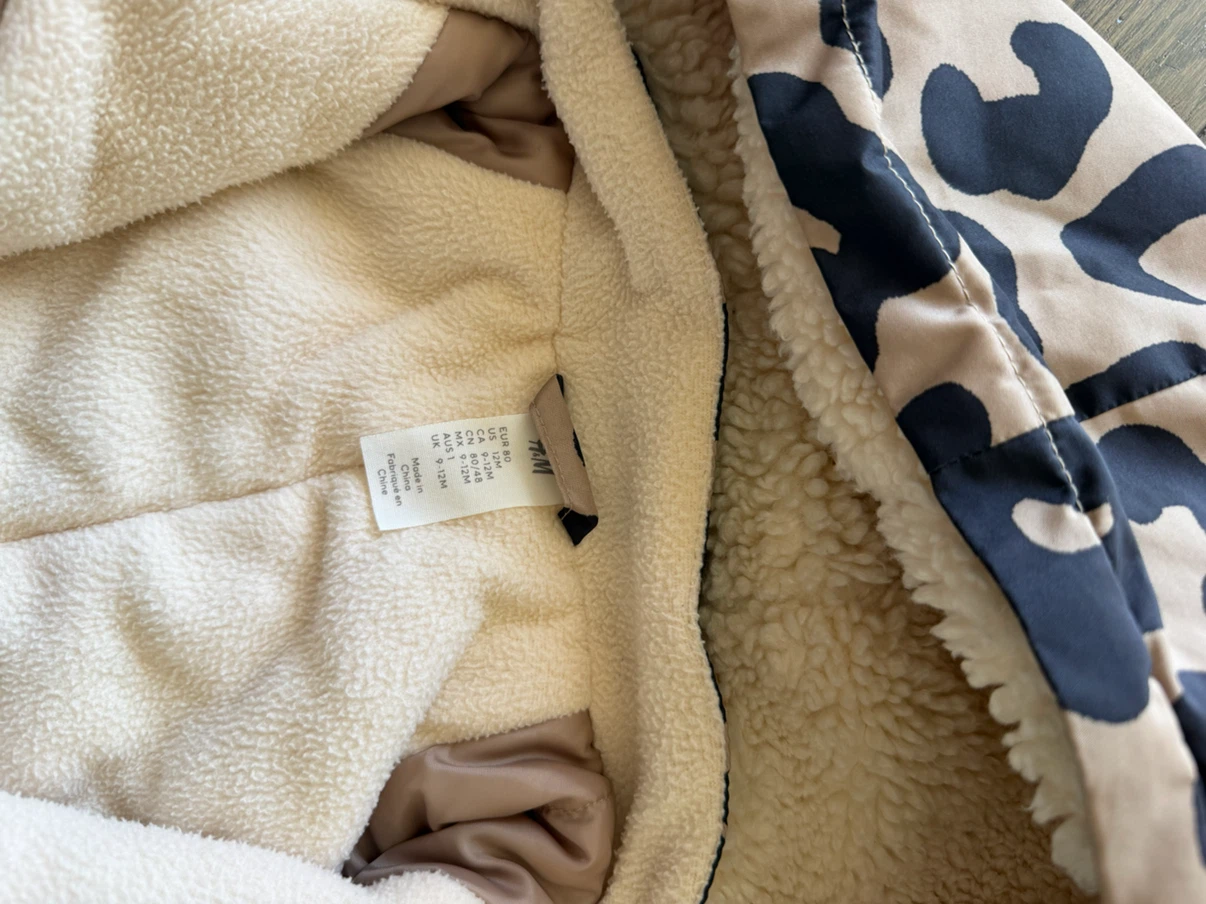 H&M Leopard Print Snowsuit - photo 2