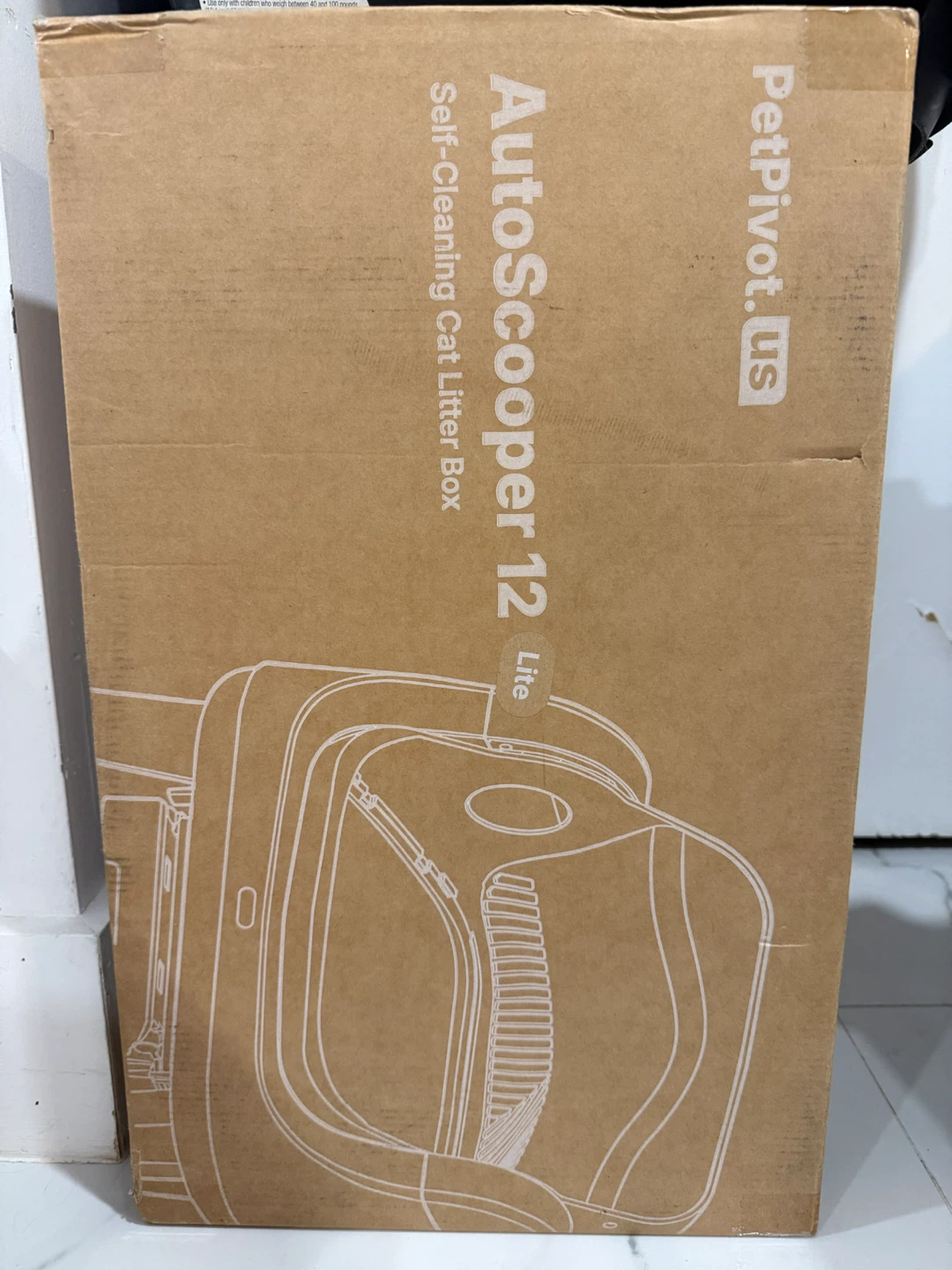 PetPivot AutoScooper 12 Lite Self-Cleaning Litter Box - photo 2