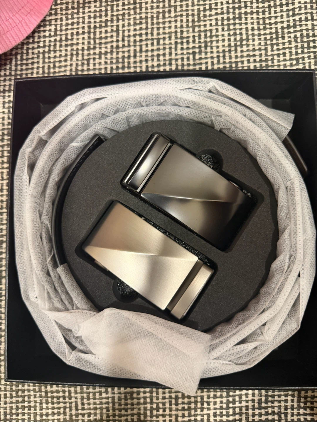 Mens Belt Set with Two Buckles - photo 3