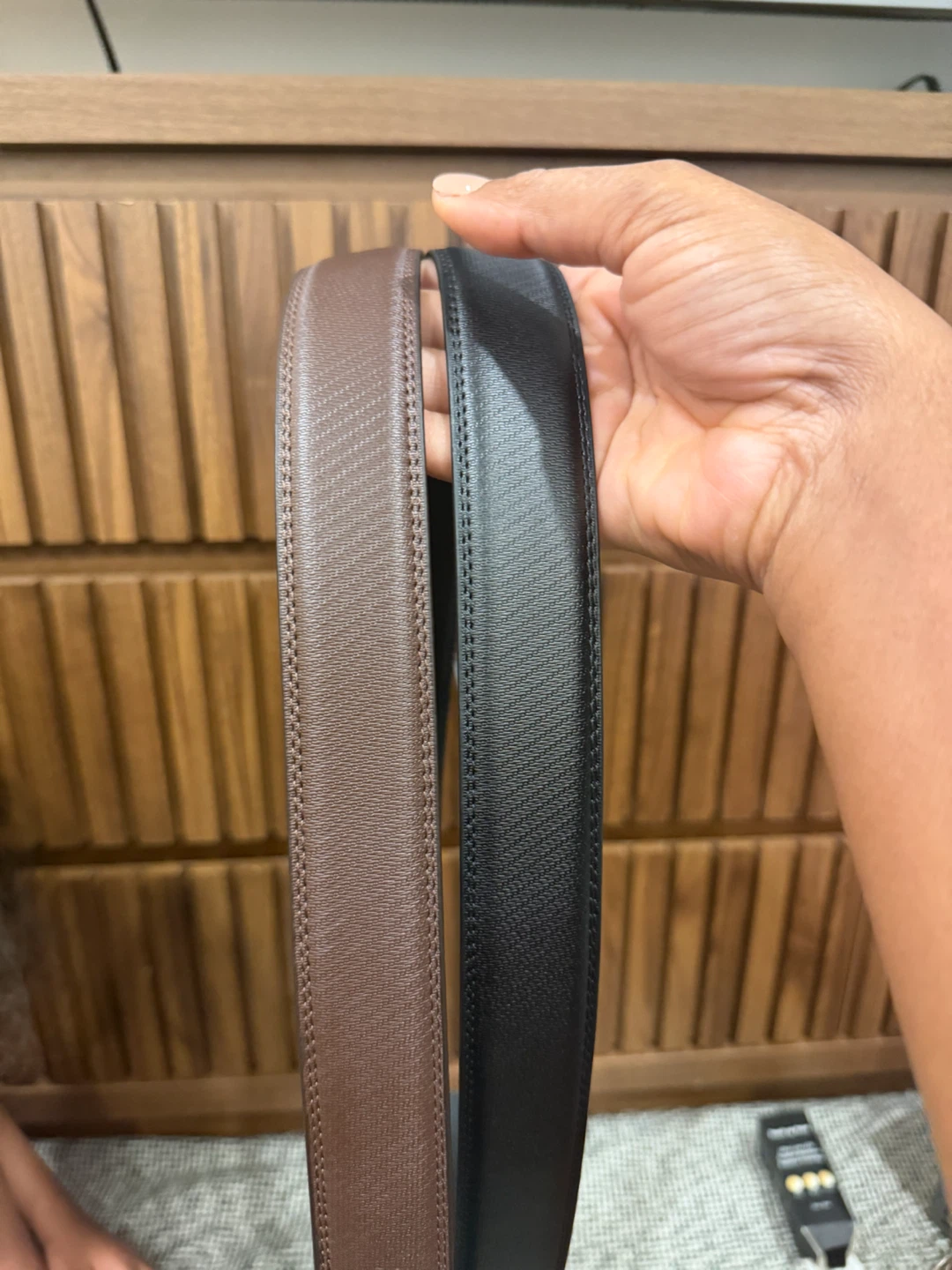 Mens Belt Set with Two Buckles - photo 4