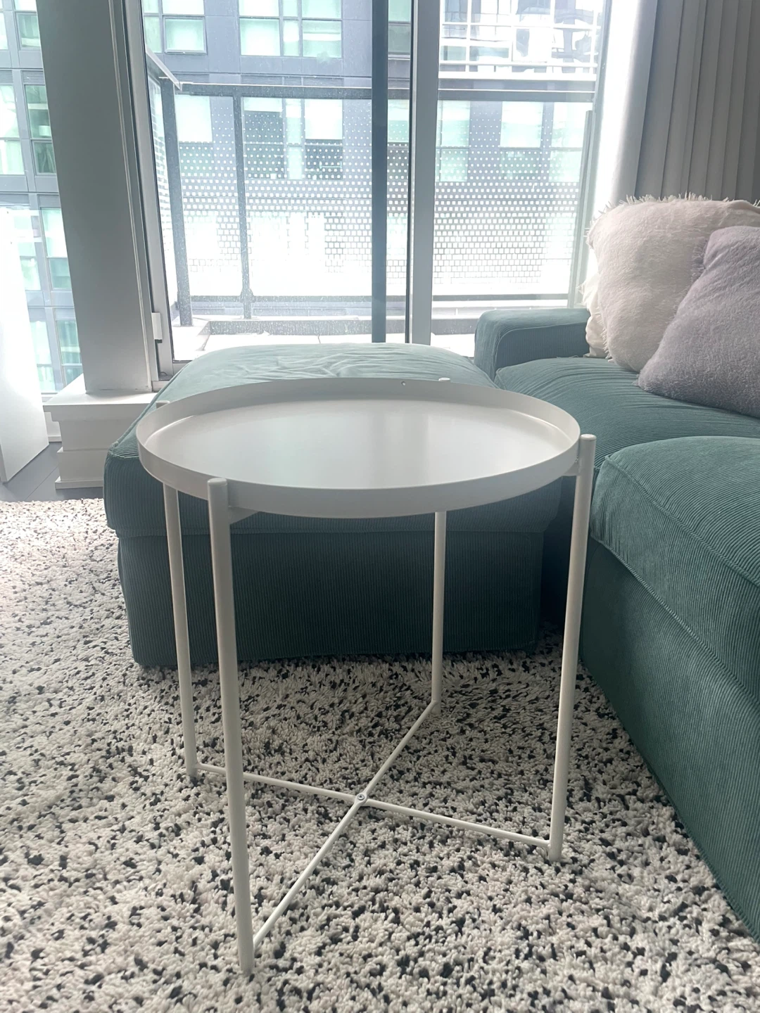 IKEA GLADOM Tray Table White