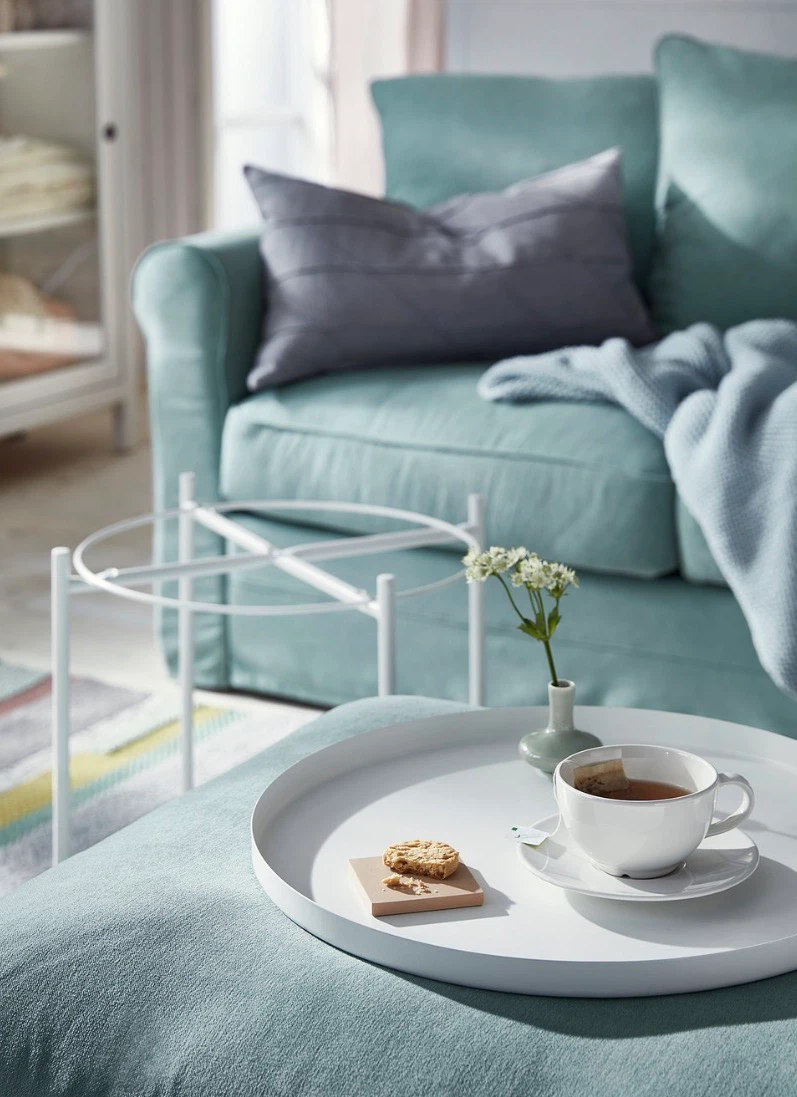 IKEA GLADOM Tray Table White - photo 3