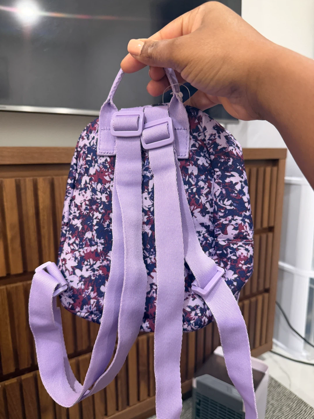 Reebok Sydney Mini Backpack Purple Ditsy - photo 4