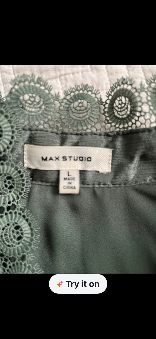 Sage Green Maxi Dress Size Large - photo 2