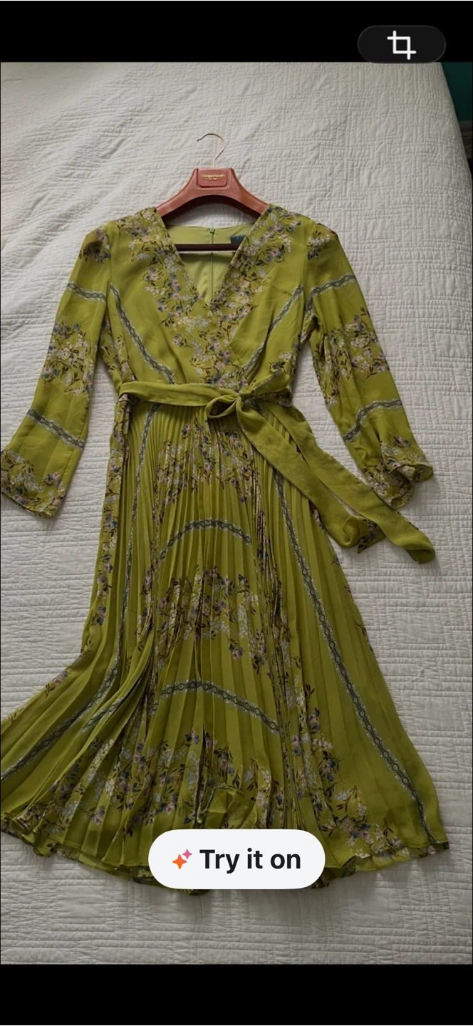 Chiffon maxi Pleated maxi Dress Size 14