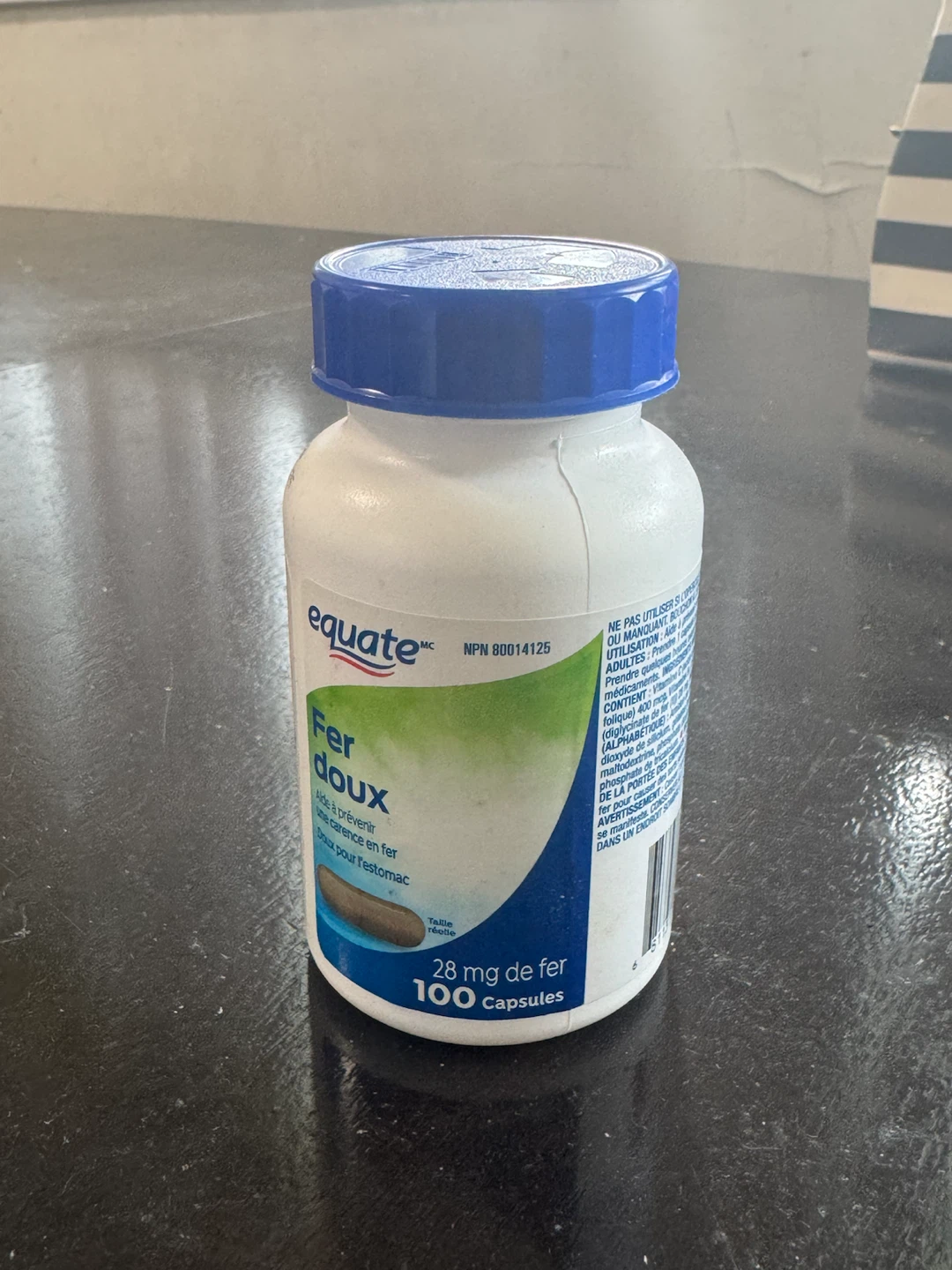 Equate Gentle Iron 28mg Capsules