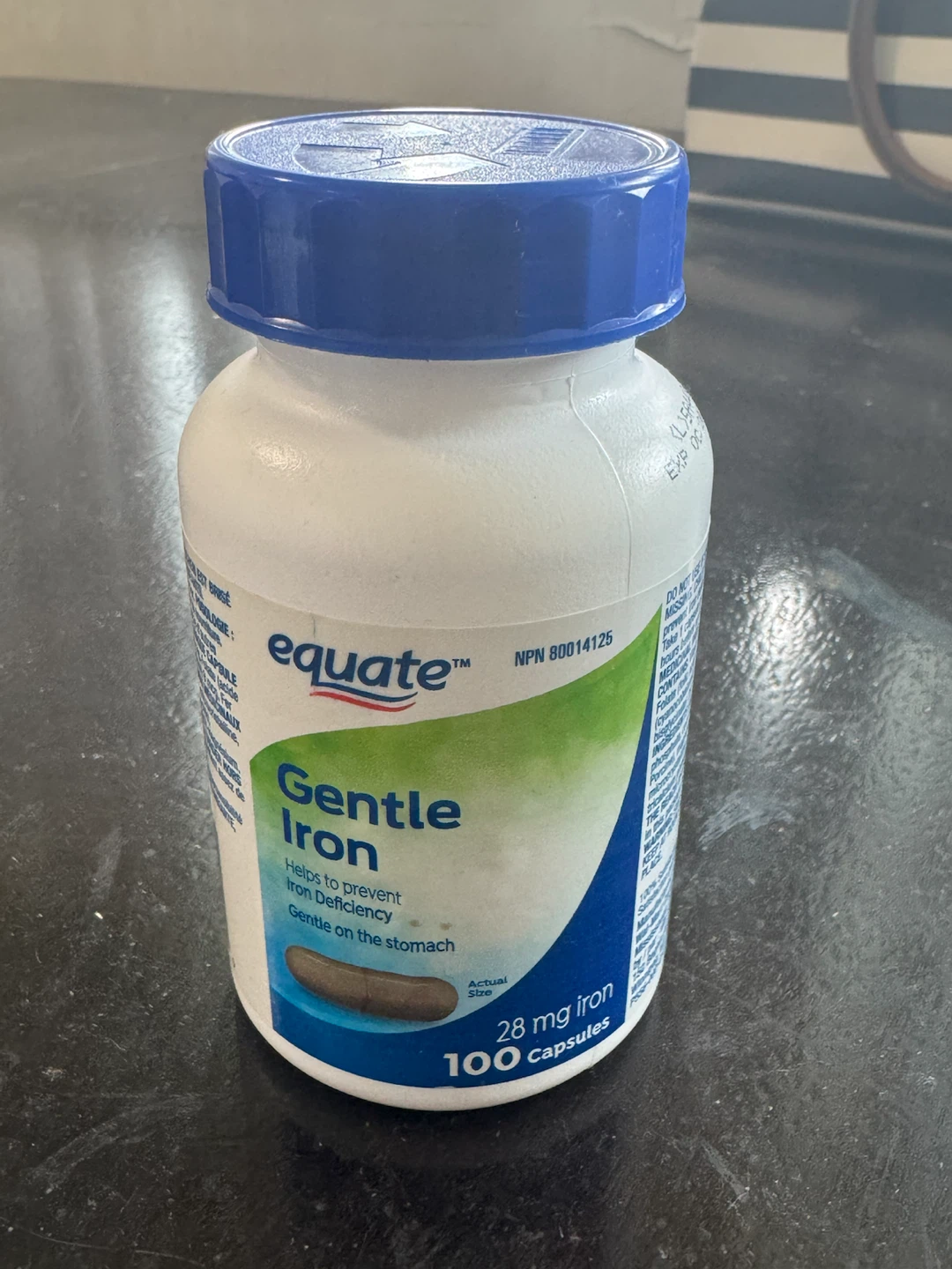 Equate Gentle Iron 28mg Capsules - photo 2