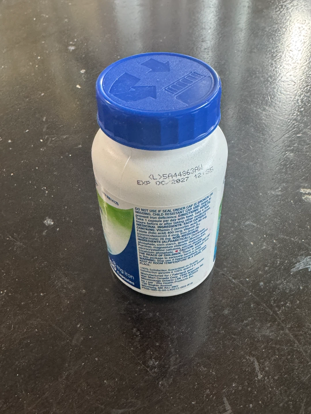 Equate Gentle Iron 28mg Capsules - photo 3