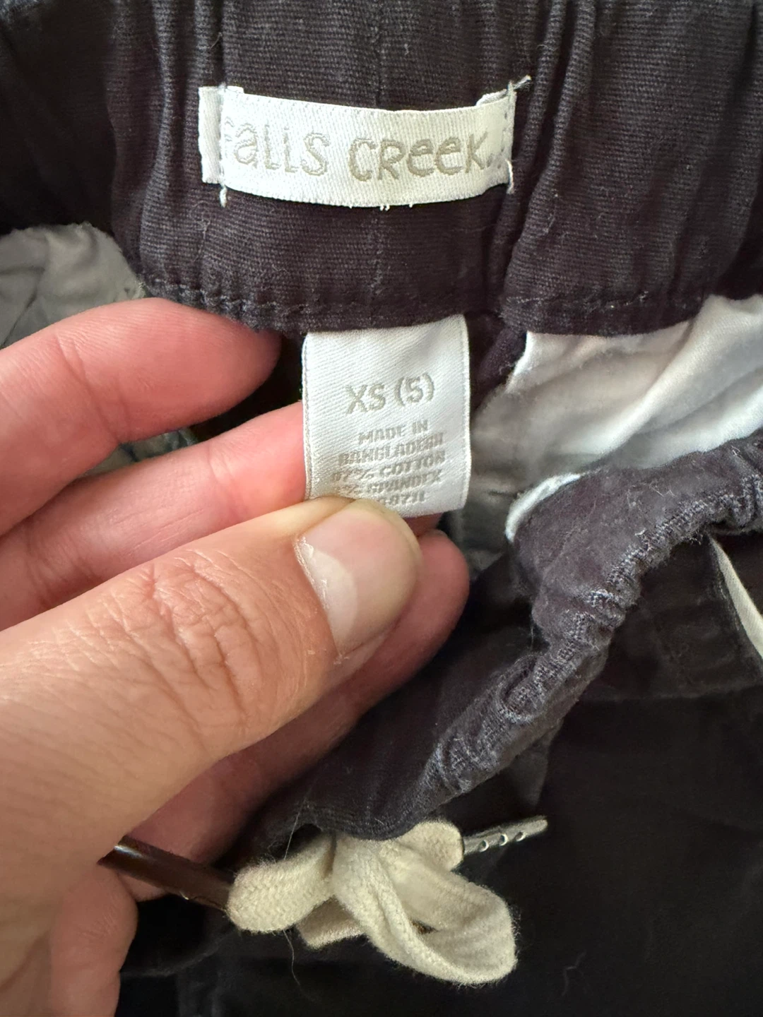 Falls Creek Black Jogger Pants XS (5) - photo 2