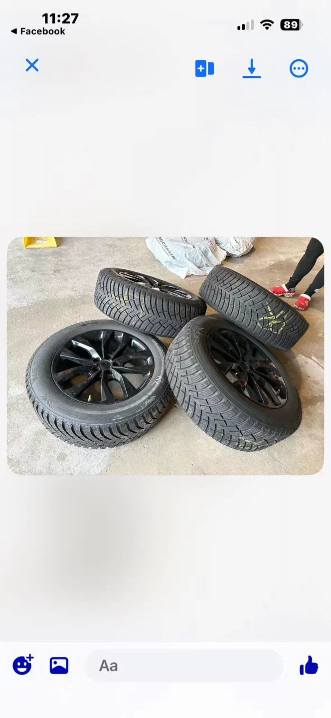 Winter Tires on Rims 235/60R18 - photo 2