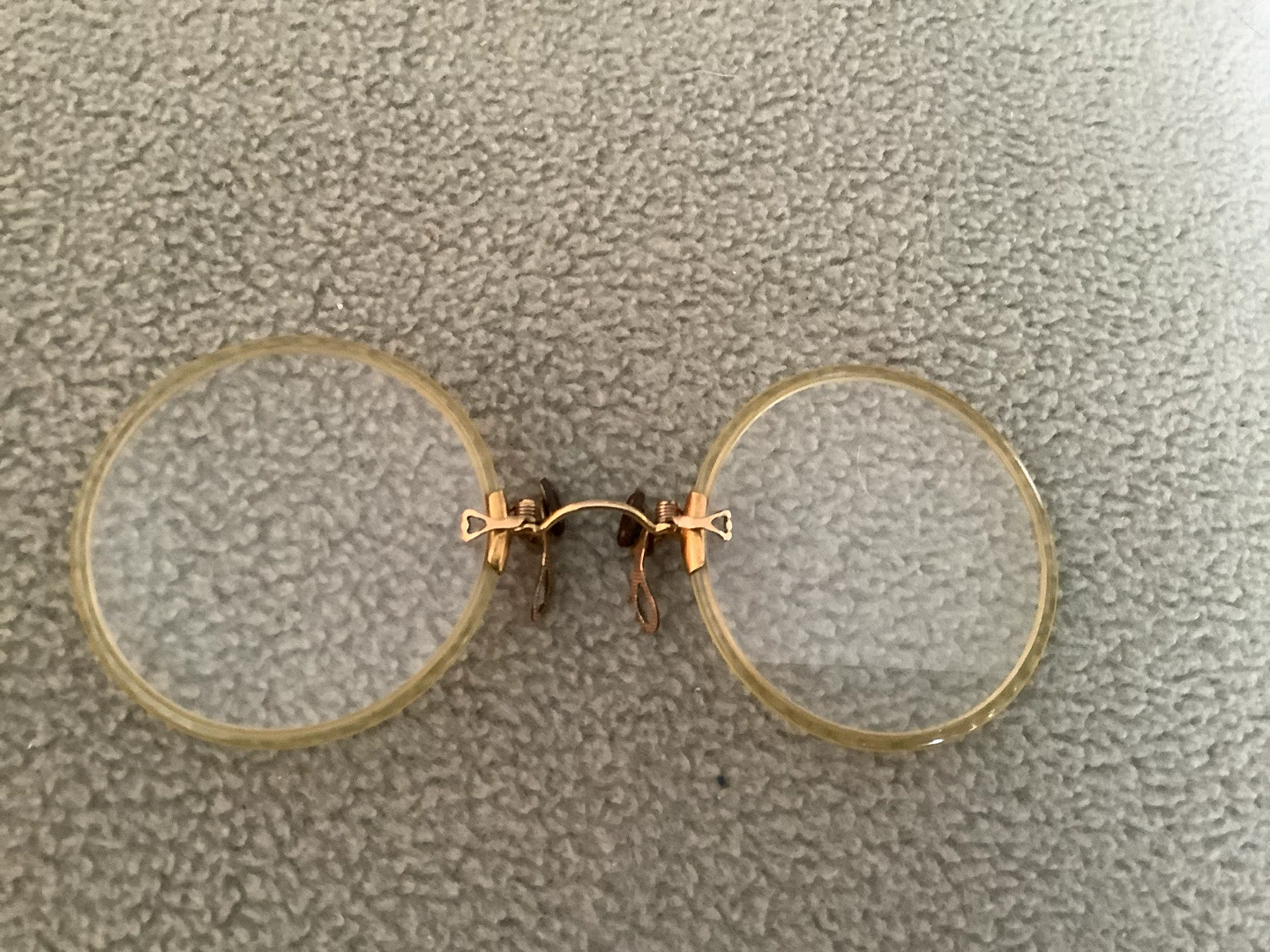 Vt Hard Bridge Eye Glasses w the Original Case 🐞 - photo 3