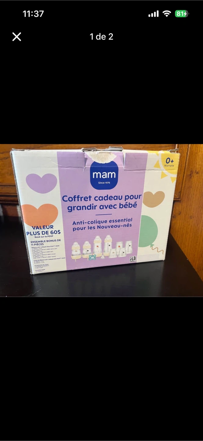 MAM Anti-Colic Newborn Gift Set