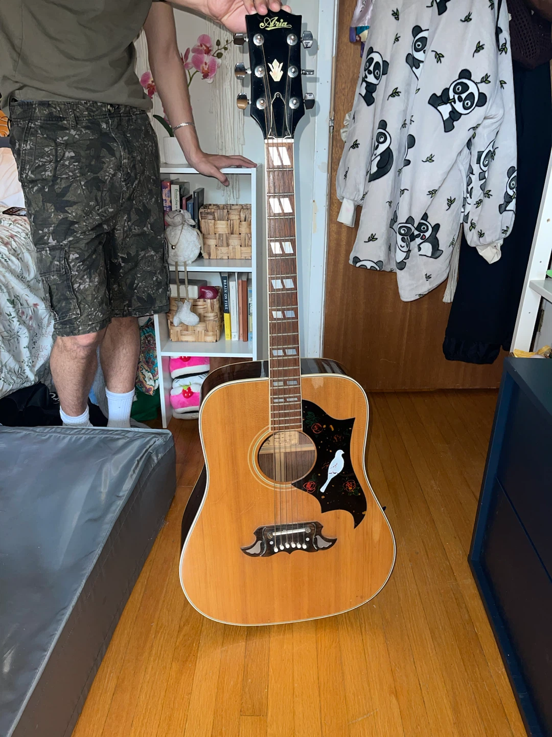 Vintage Aria Acoustic Guitar