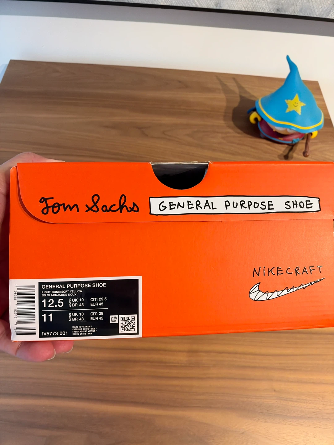 Tom Sachs NikeCraft General Purpose Shoe - Light Bone - photo 3