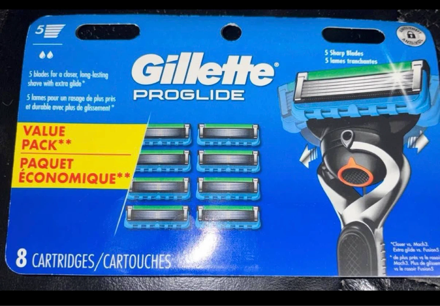 Gillette ProGlide Razor Blades - 8 Cartridges