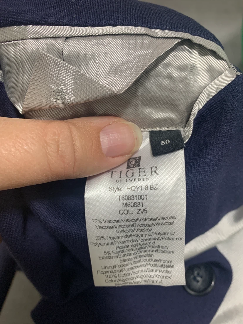 Tiger of Sweden Navy Blazer - photo 3