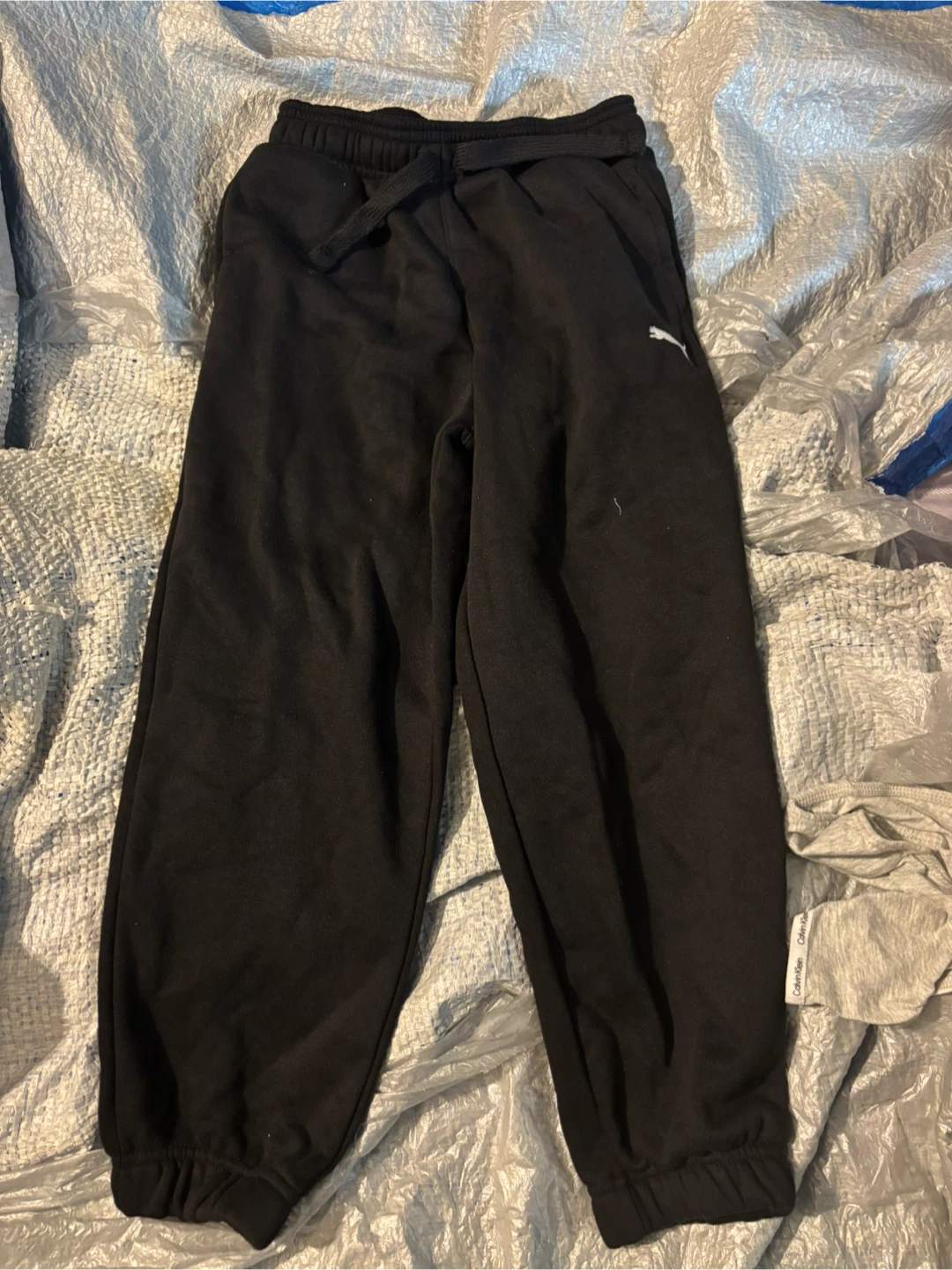 NWOT Puma Black Joggers Size 6X/7