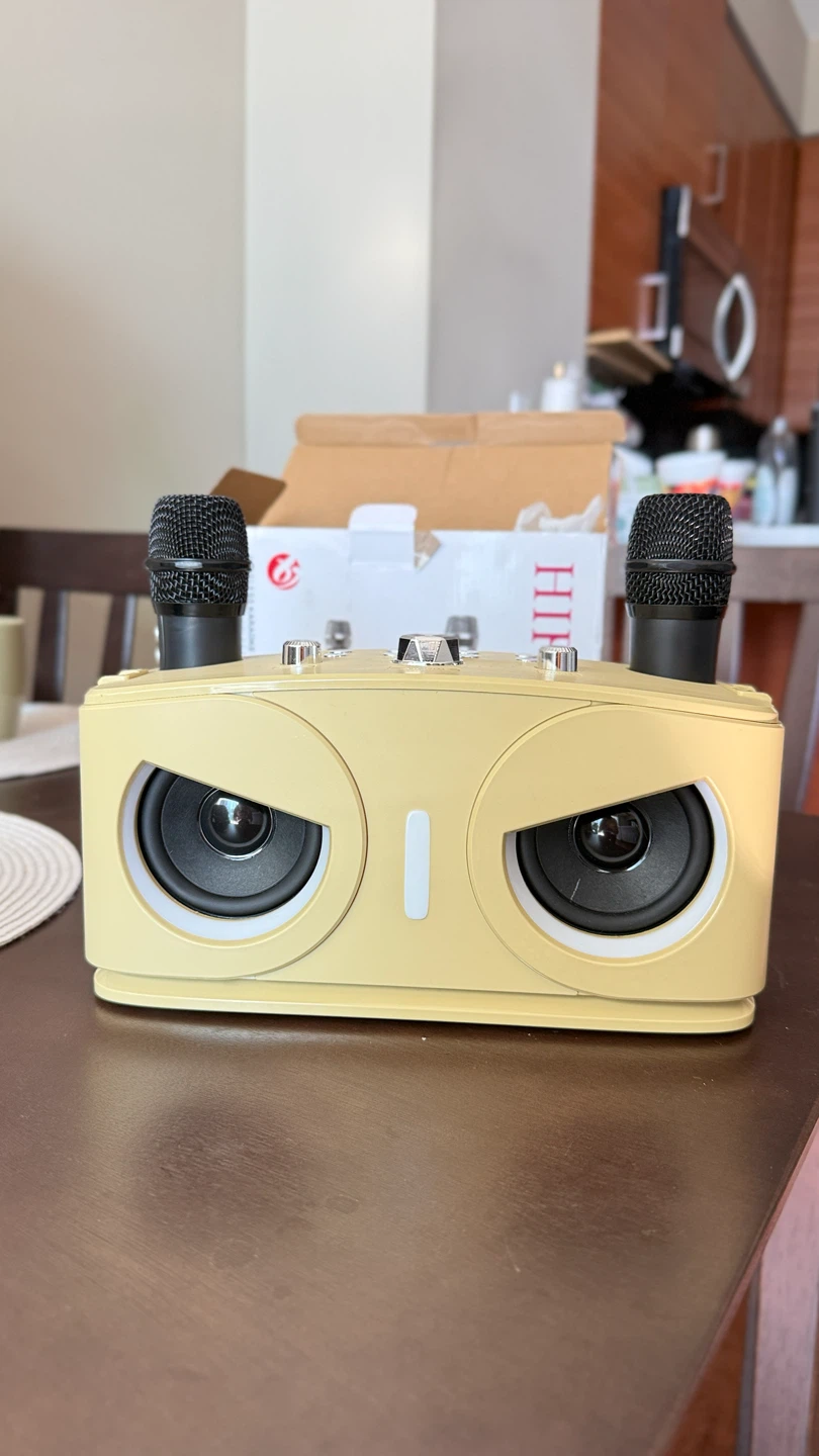 Wireless Karaoke Speaker with Two Microphones - photo 2