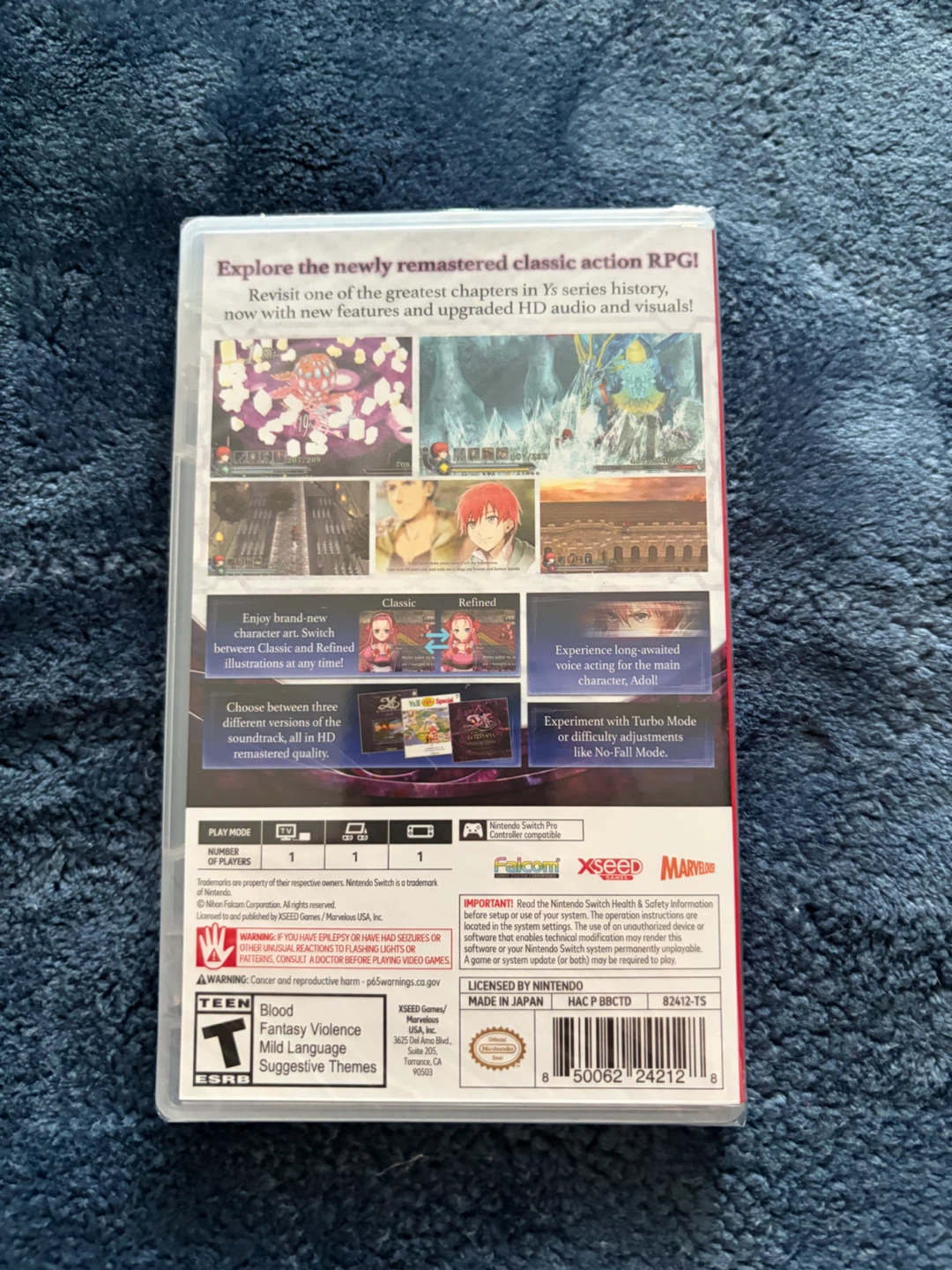 Ys Memoire: The Oath in Felghana for Nintendo Switch - photo 2