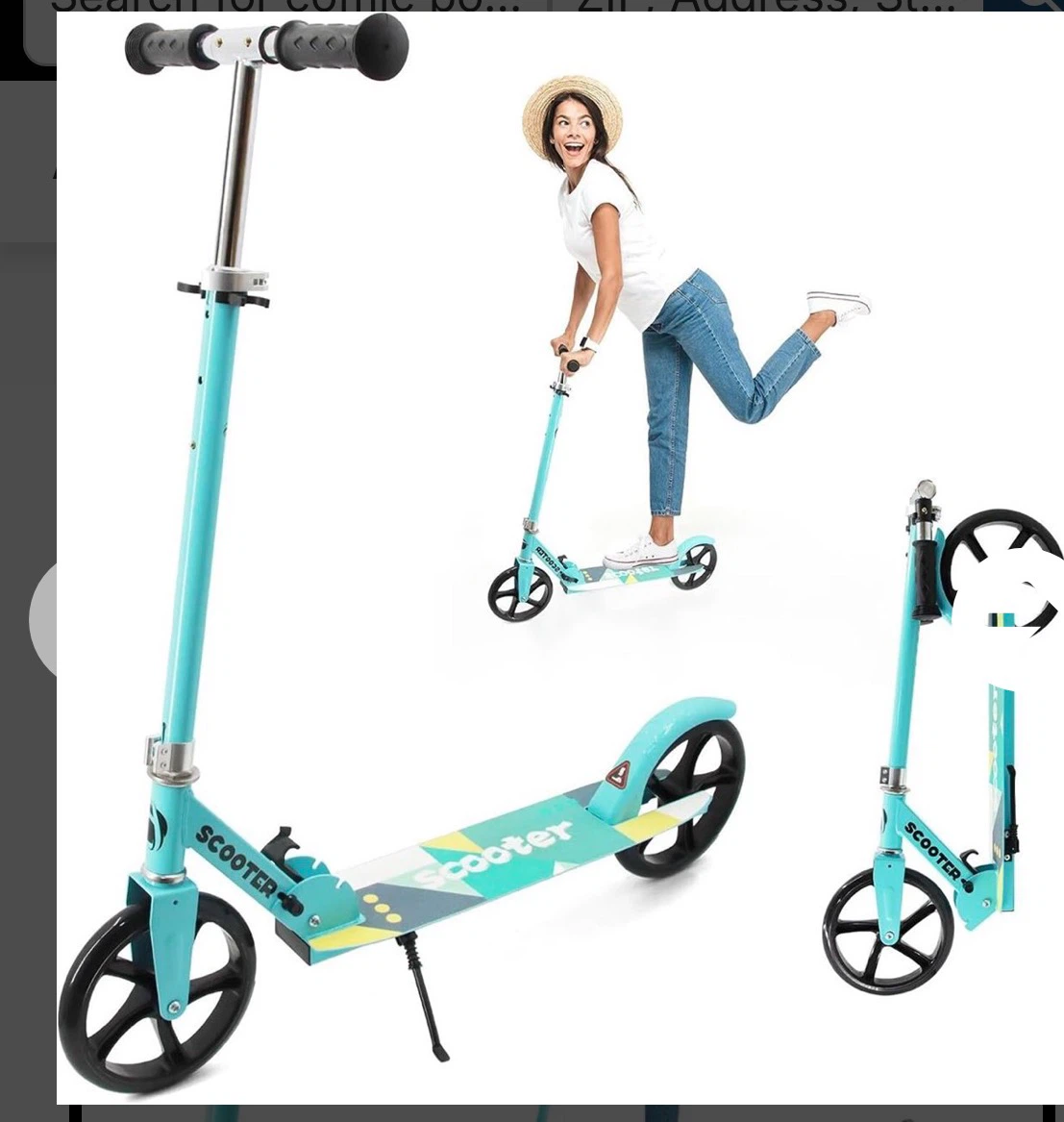 Foldable Scooter for Teens and Adults - photo 2