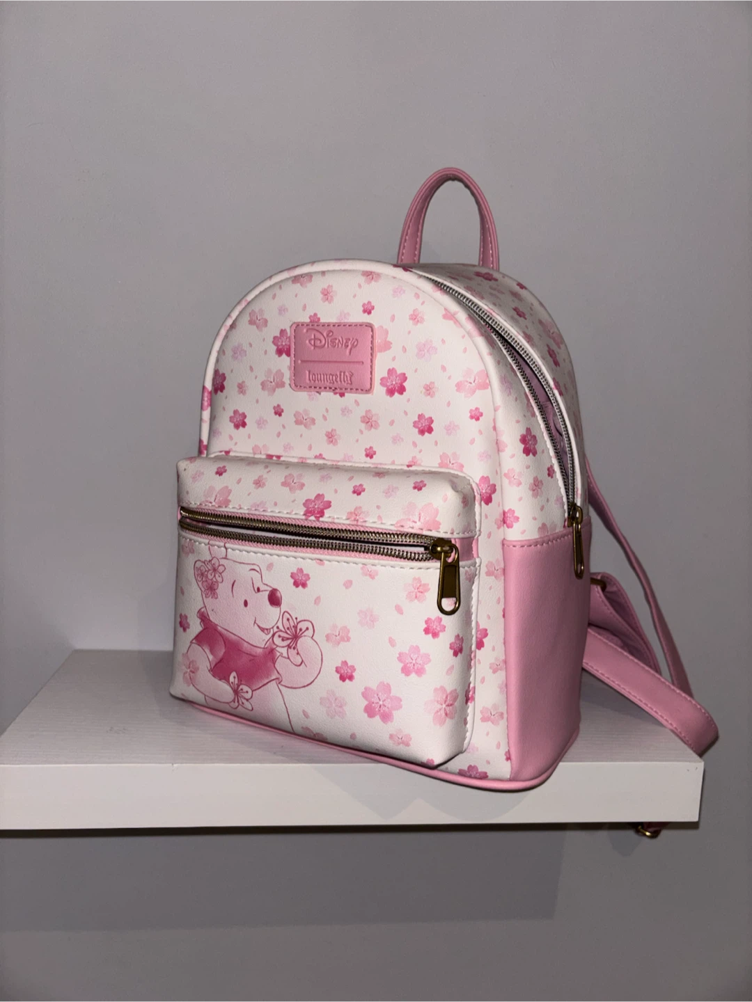 Disney Loungefly Winnie the Pooh Cherry Blossom Backpack