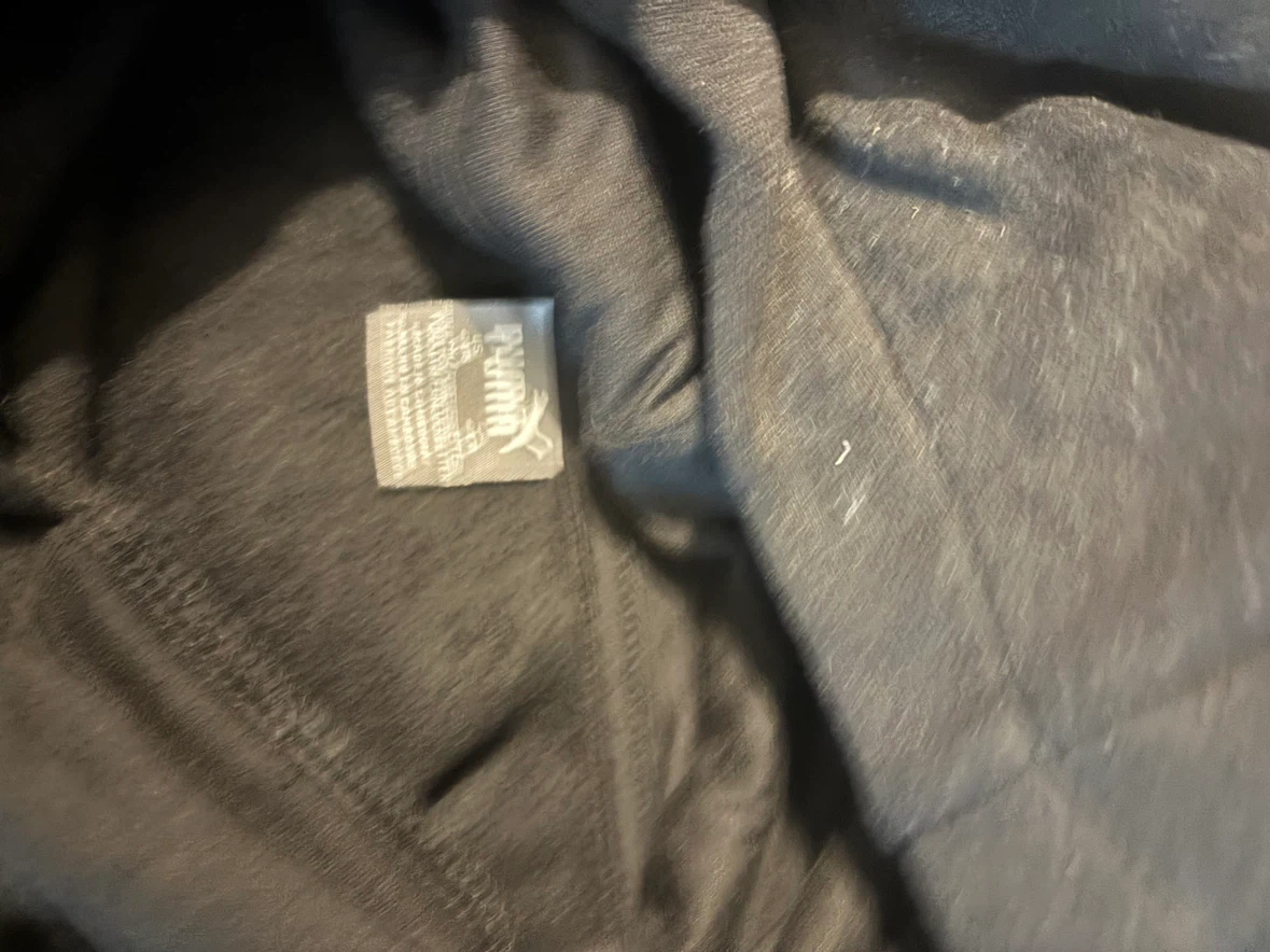 NWOT Puma Black Hoodie 7/8 - photo 2