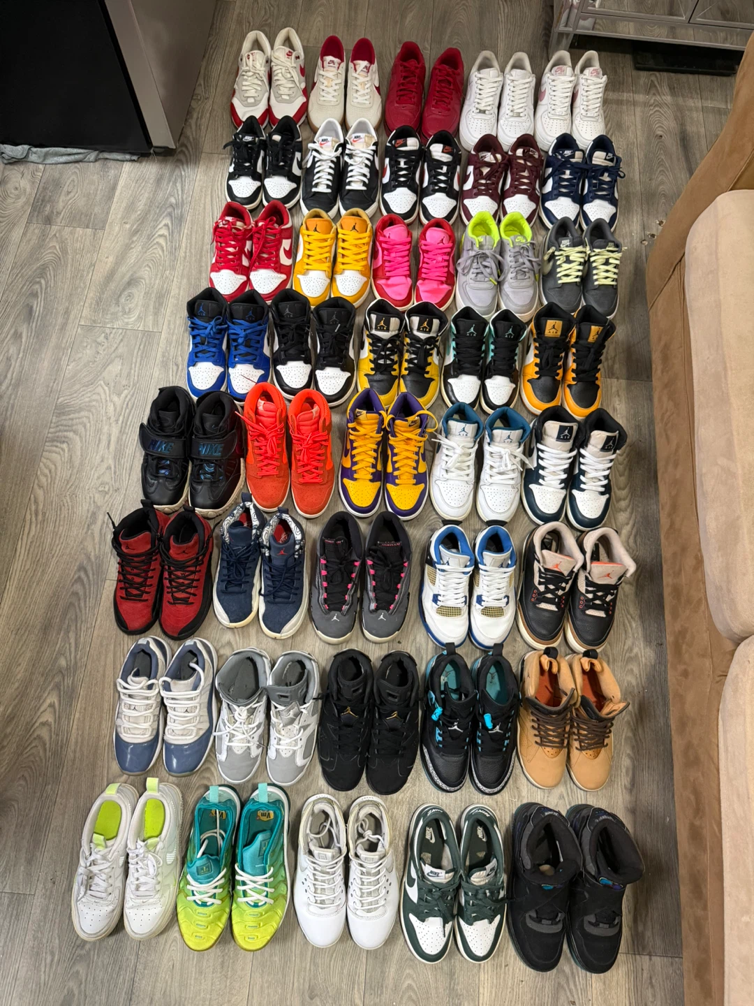 Large Collection of Nike and Jordan Sneakers - photo 2