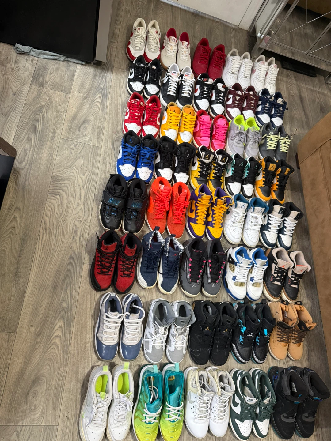 Large Collection of Nike and Jordan Sneakers - photo 3