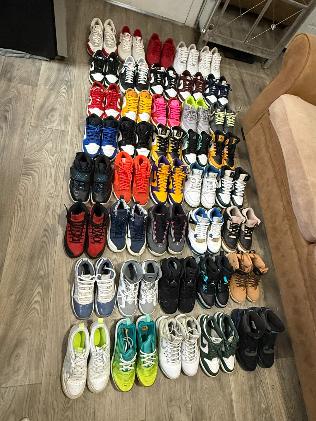 Large Collection of Nike and Jordan Sneakers - photo 4