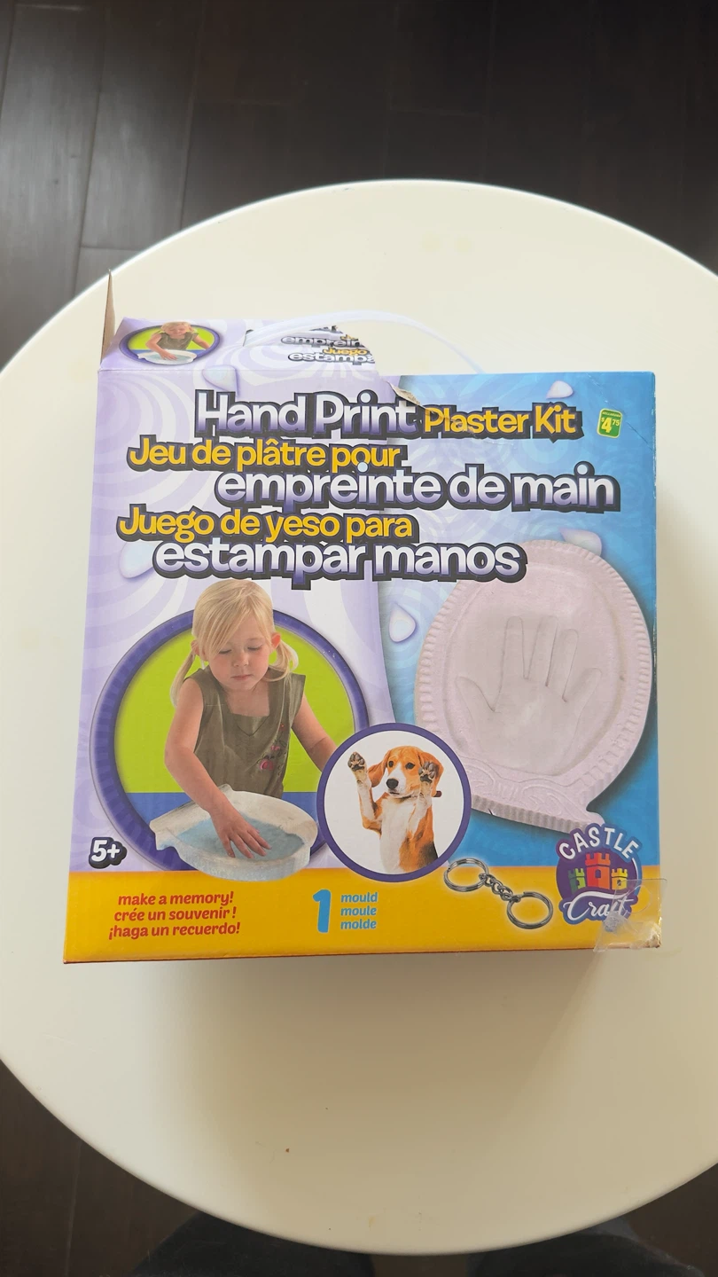 Castle Craft Hand Print Plaster Kit