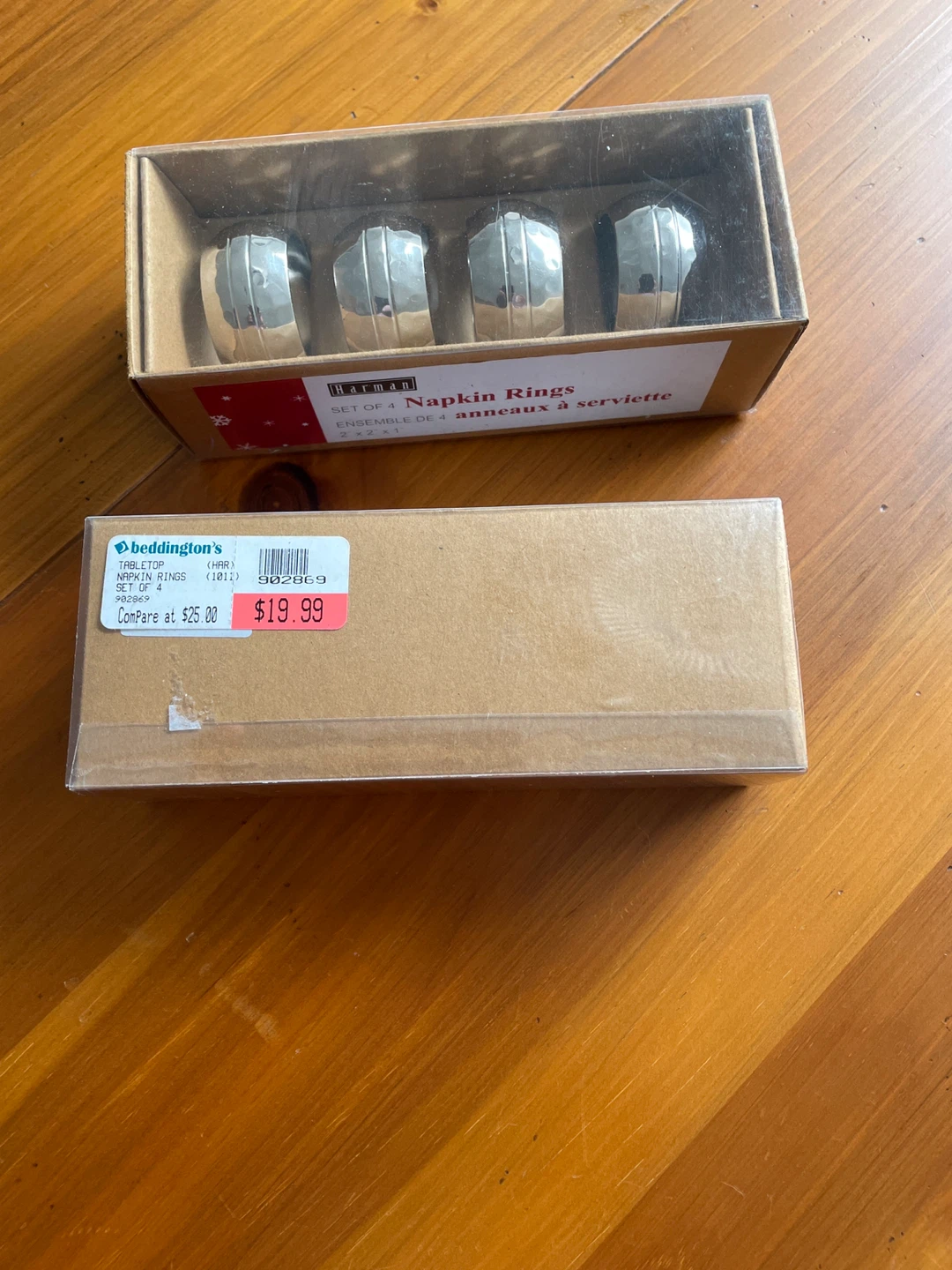 Harman Napkin Rings Set of 4