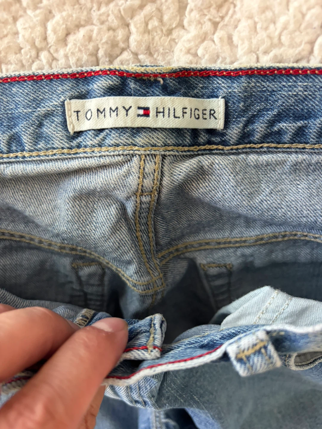 Tommy Hilfiger Light Wash Denim Jeans - See Pics - photo 4
