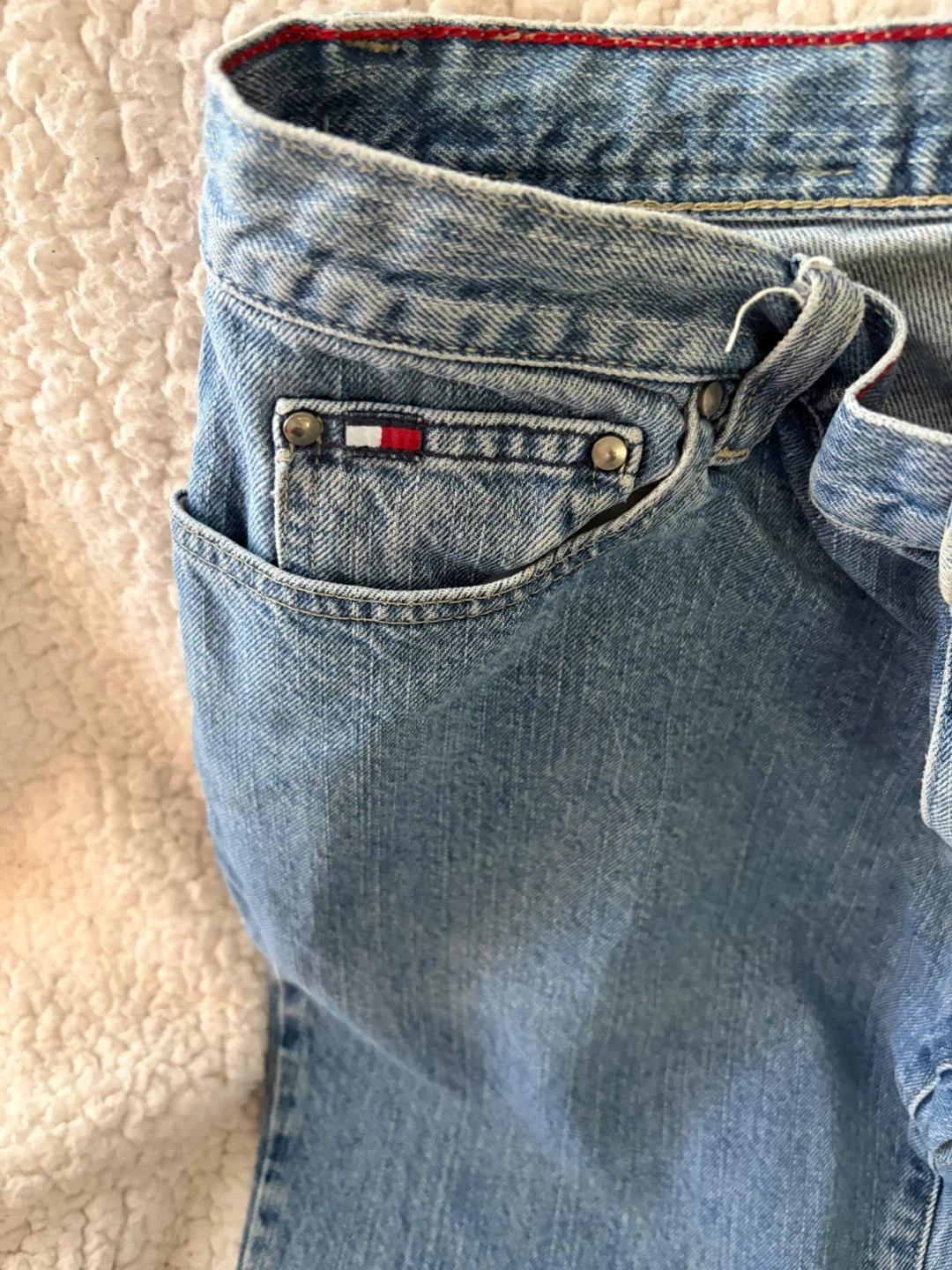 Tommy Hilfiger Light Wash Denim Jeans - See Pics - photo 5