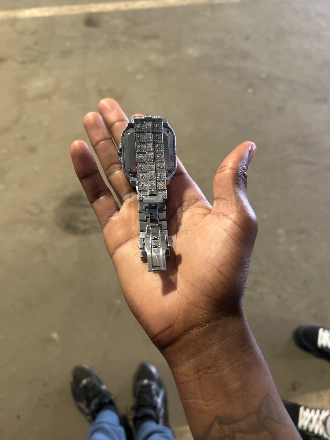 Zarier iced out watch za watch  got it for a weed drop - photo 2