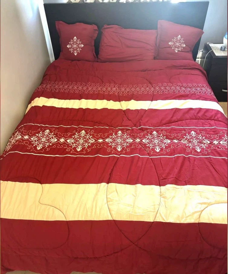 4 piece Queen Size Bed Comforter Set