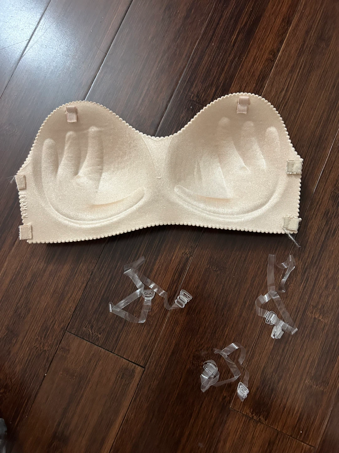 Set of 3 strapless and adhesive bras - photo 5