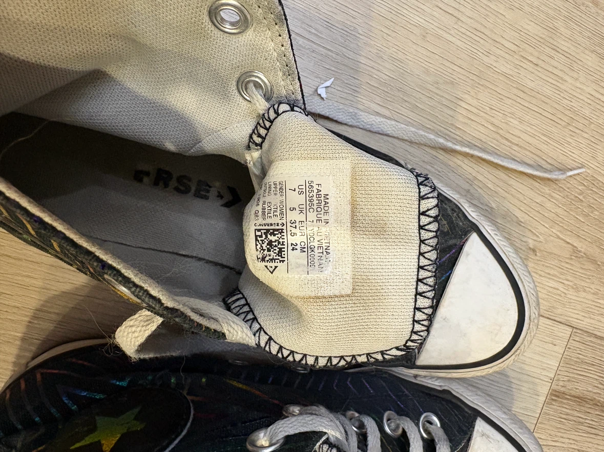 Converse Rainbow Star High-Top Sneakers - photo 4