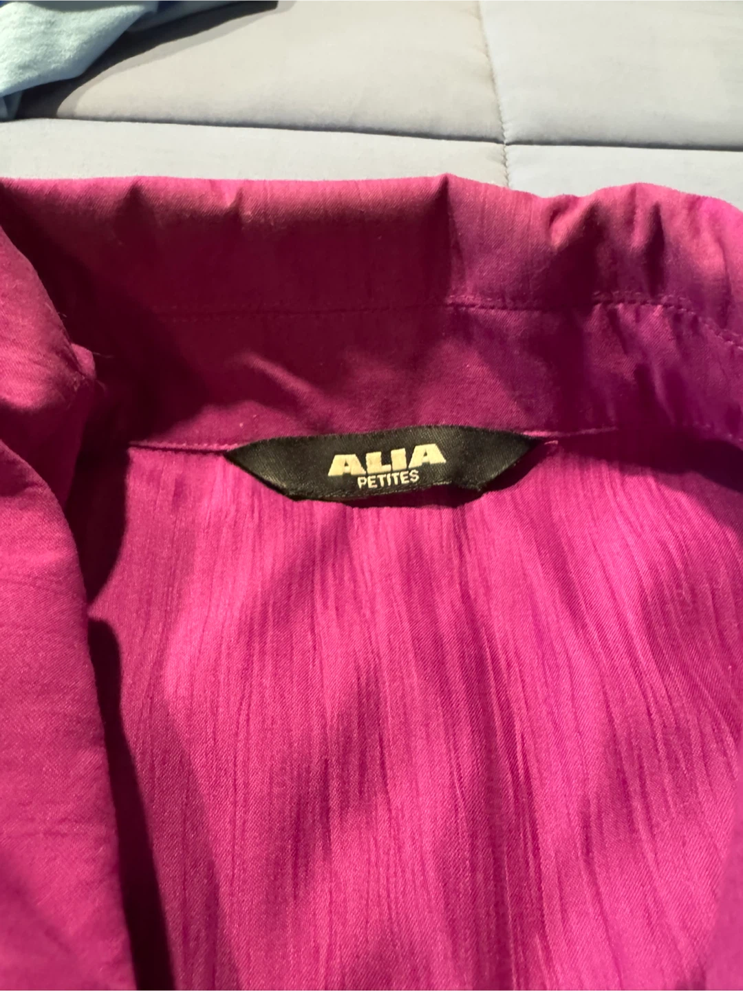 Alia Petites Fuchsia Zip-Up Jacket - photo 3