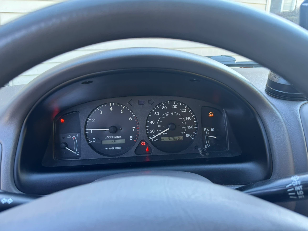White Toyota Corolla Sedan