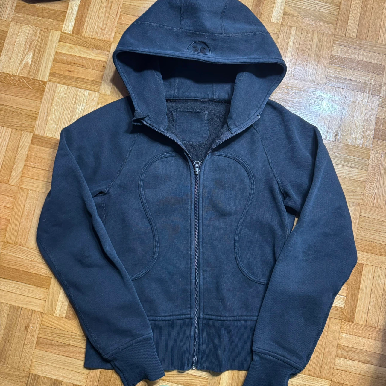 Lululemon Black Full-Zip Hoodie