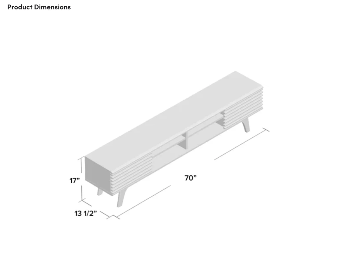 Carson Carrington Espoo 70-inch TV Stand - photo 3