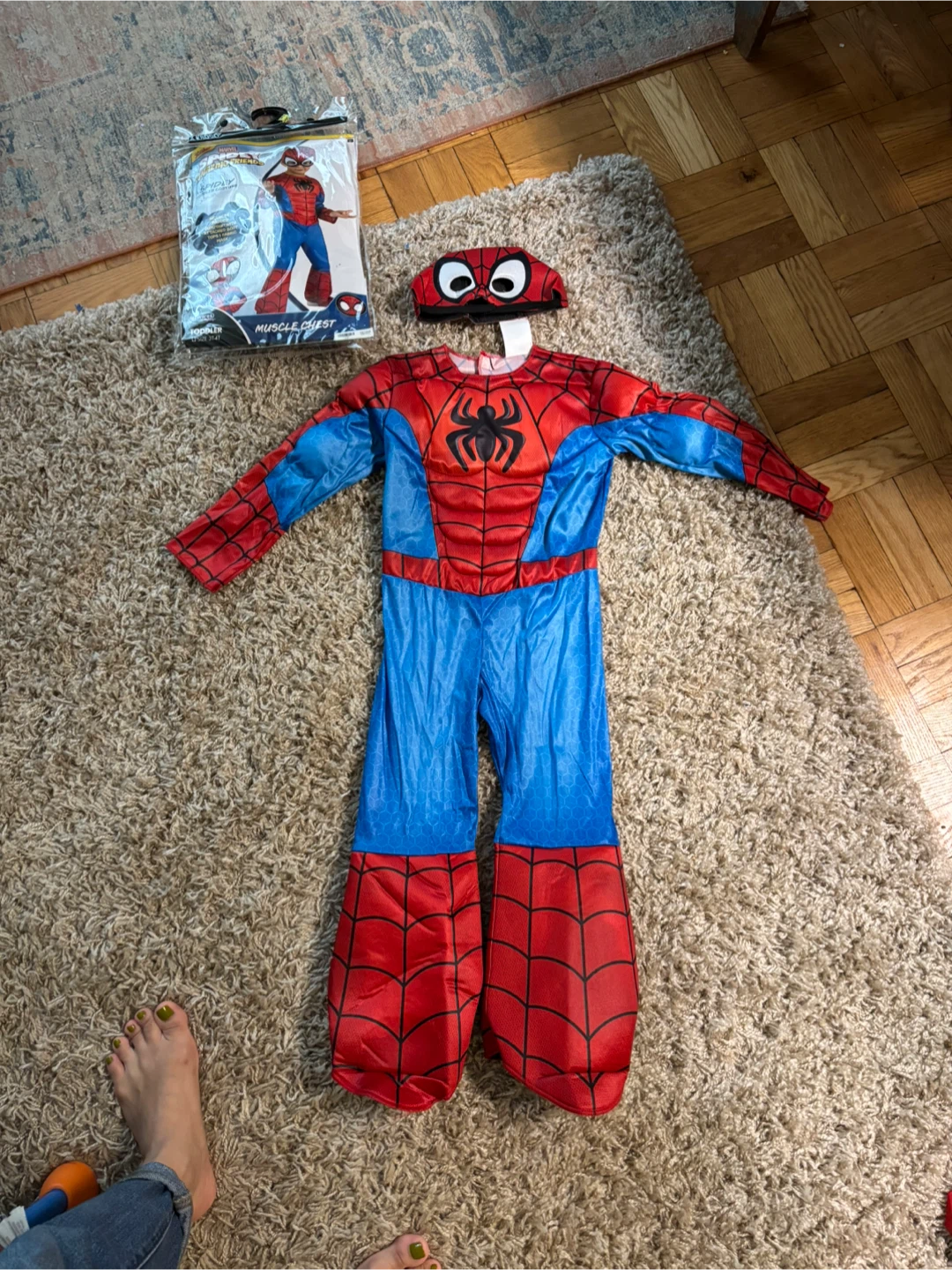 Spidey Toddler Costume Size 3T-4T - photo 2