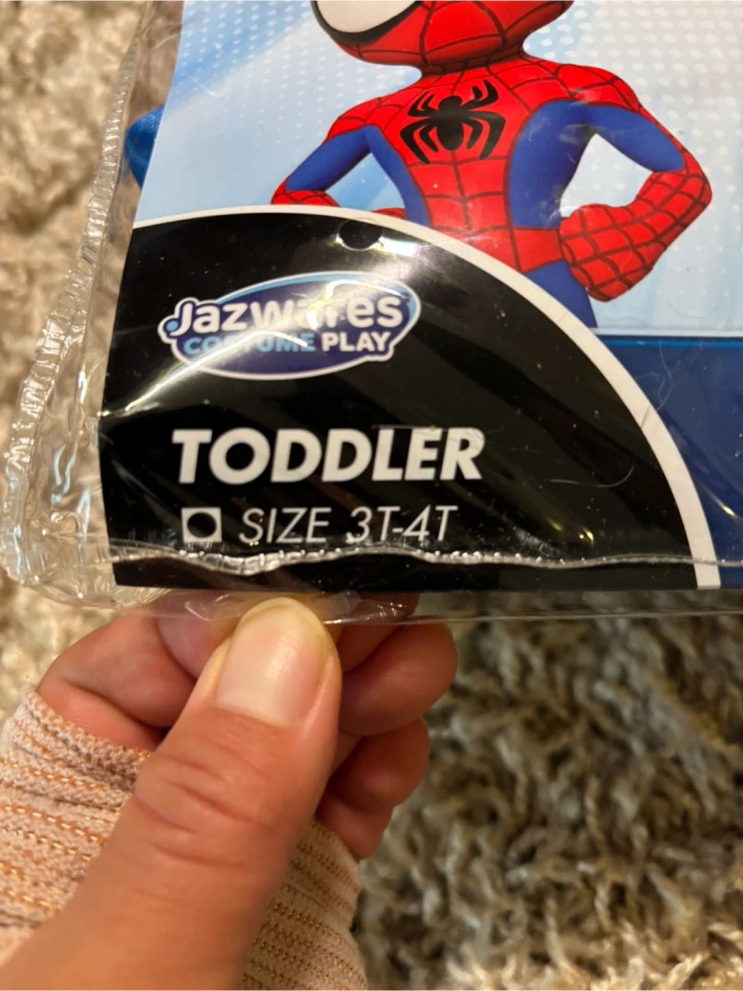 Spidey Toddler Costume Size 3T-4T - photo 3