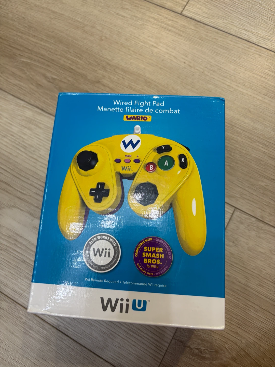 Nintendo Wii U Wired Fight Pad Controllers
