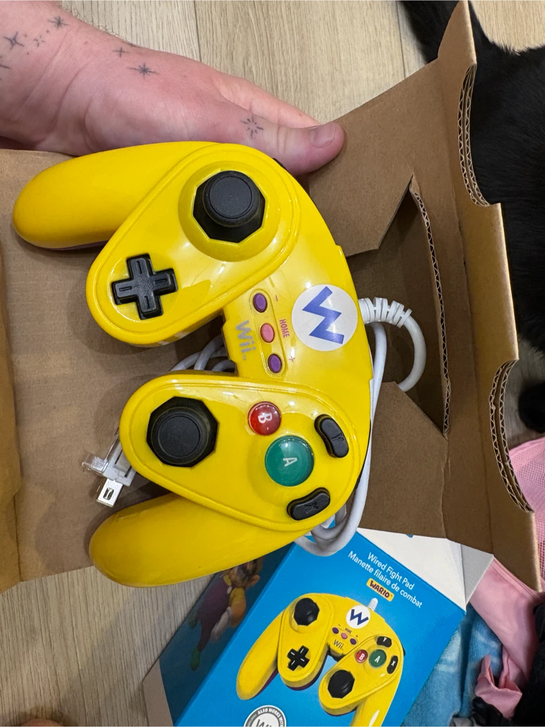 Nintendo Wii U Wired Fight Pad Controllers - photo 2
