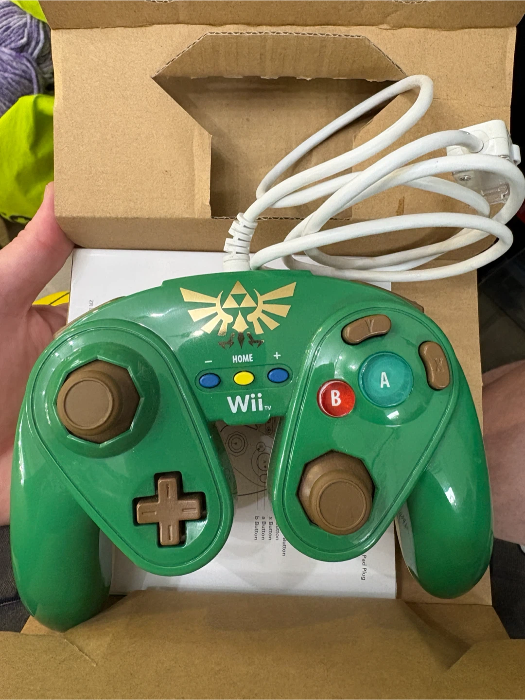 Nintendo Wii U Wired Fight Pad Controllers - photo 4