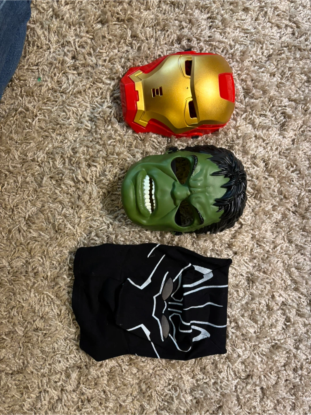 Halloween Marvel Superhero Mask Set