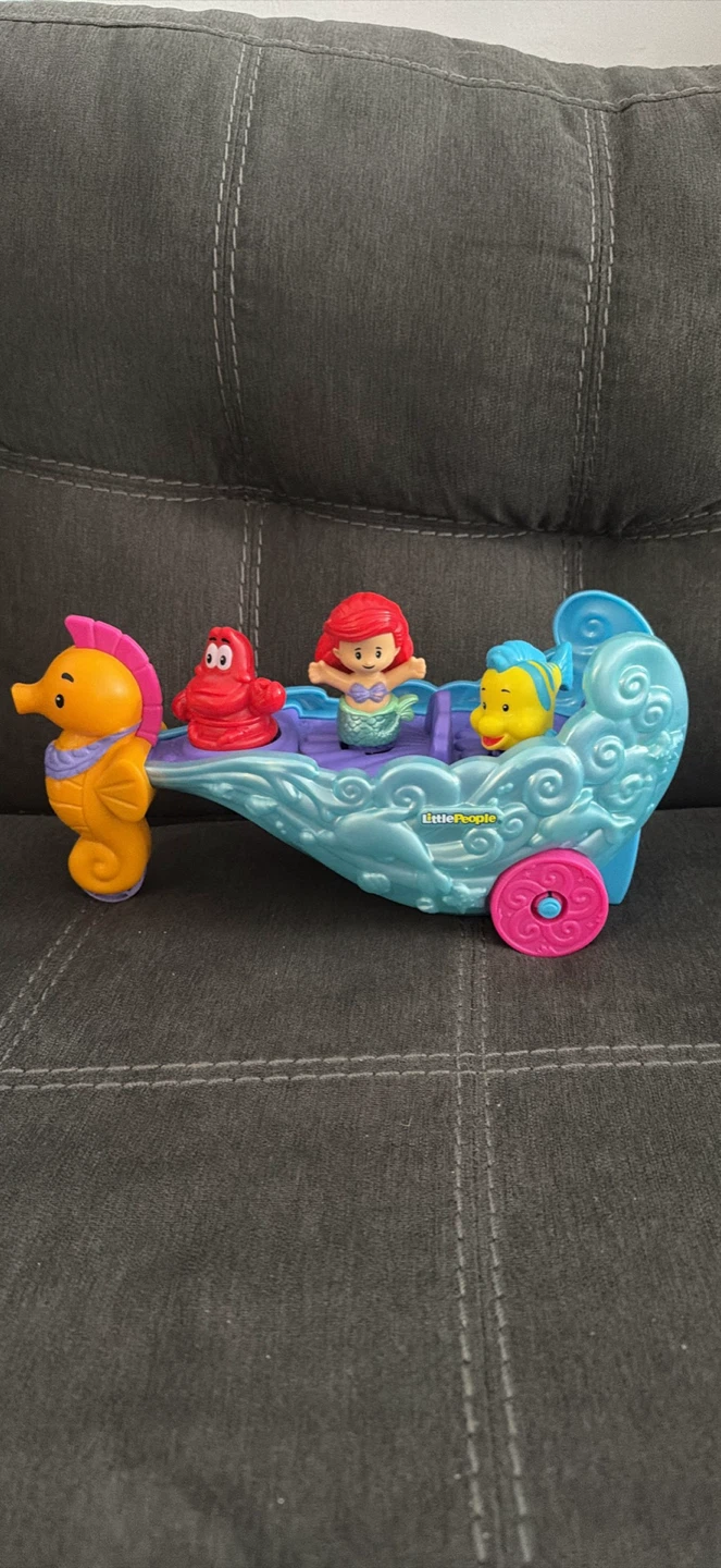 Little People The Little Mermaid Carriage
