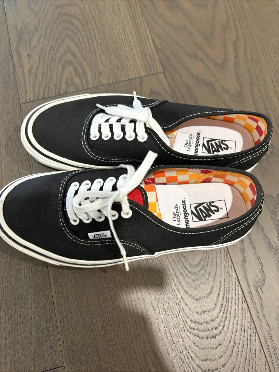 Vans black and white ladies sneakers - photo 4